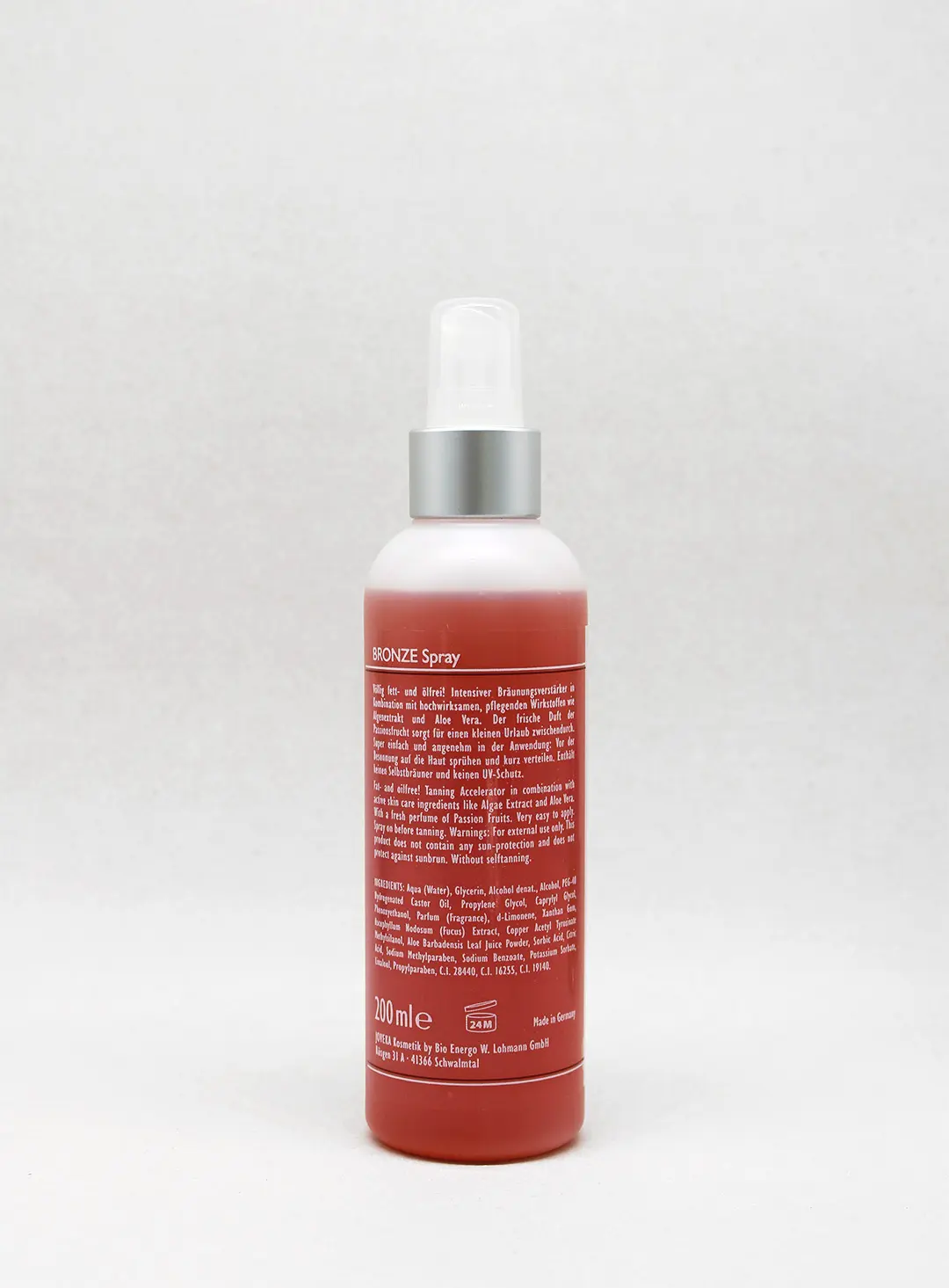 Bio Energo W. Lohmann GmbH Haarkosmetik bronze spray joveka